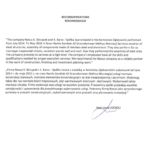 Letters of reference - Ramlo Sandtak AS Gravraksmoen Melhus
