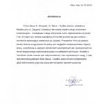 Letters of reference - Wrocławskie Kopalnie Surowców Mineralnych S.A.