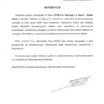 Letters of reference - referencje WZK VICTORIA S.A.